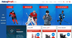 Desktop Screenshot of hokejprofi.cz